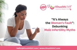 Sad women with Pregnancy Kit
